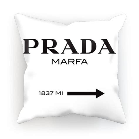 prada marfa cushion|Prada marfa shop.